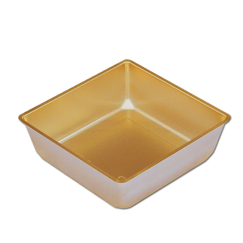 7‐4カップ 金 (７寸用４区分　※バラと100個入を選べます）